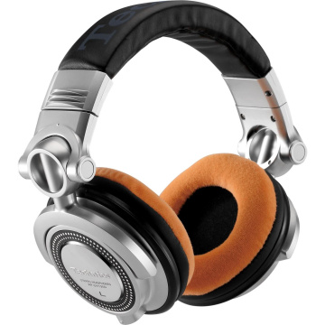 Zomo Earpad Set VELOUR for Technics RP-DH1200 and Pioneer HDJ-1000/-1500/-2000 Tangerine