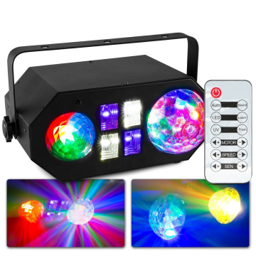 BeamZ LEDWAVE Jellyball, Water Wave a UV efekt