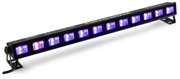 BeamZ BUVW123 BAR světelná lišta, 12x3W UV/WW LED
