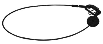 Duratruss Safety 3mm, 1,0m, 9kg, DGUV Black