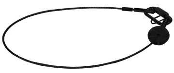 Duratruss Safety 6mm, 1,0m, 36kg, DGUV Black