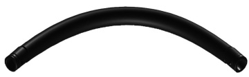 Duratruss 31/2-Circle Part-2m-90° black