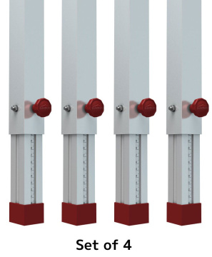 Duratruss Daratruss Stage Vario Leg Set 100-180cm