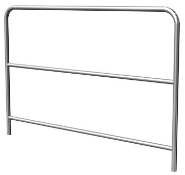 Duratruss stage Handrail 2m