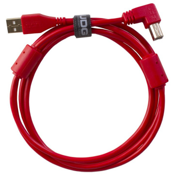 UDG Ultimate Audio Cable USB 2.0 A-B Red Angled 3m