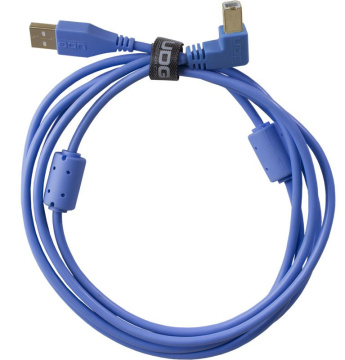 UDG Ultimate Audio Cable USB 2.0 A-B Blue Angled 2m
