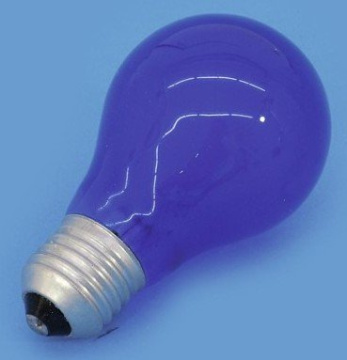 Omnilux 230V/25W E27 A19, modrá