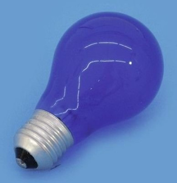 Omnilux 230V/40W E-27 A19, modrá