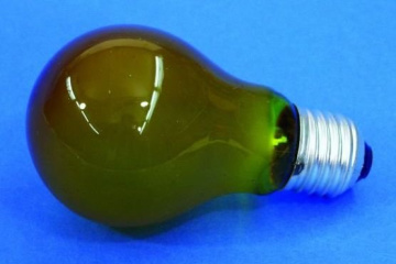 Omnilux 230V/40W E-27 A19, žlutá