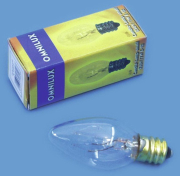 Omnilux 230V/7W žárovka E12 pro RL-8