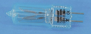Omnilux 120V/300W GX-6.35, 3200K, 300h