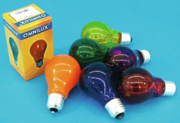 Omnilux 230V/40W E27 A19, červená
