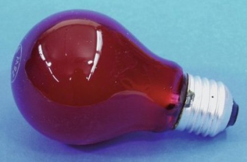 Omnilux 230V/25W E27 A19, červená