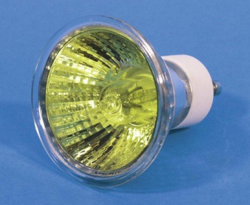 Omnilux 230V/50W GU-10 25, žlutá