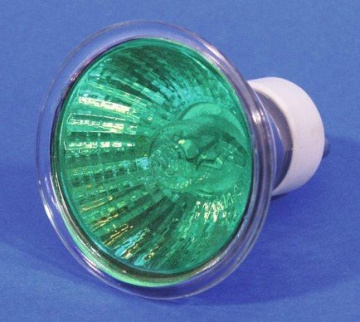 Omnilux 230V/50W GU-10 25, zelená