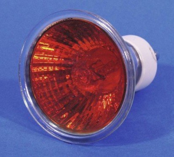 Omnilux 230V/50W GU-10 25, červená