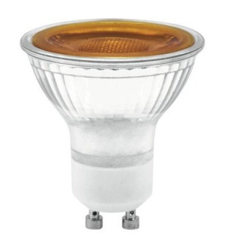 Omnilux GU-10 230V LED SMD 7W, oranžová
