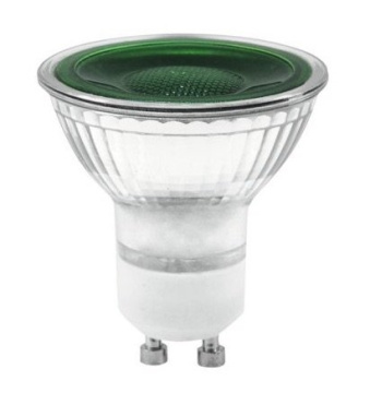 Omnilux GU-10 230V LED SMD 7W, zelená