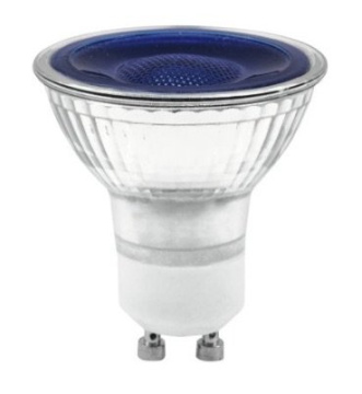 Omnilux GU-10 230V LED SMD 7W, modrá