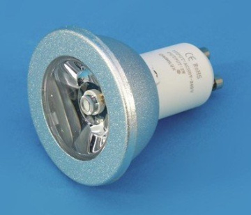 Omnilux 230V GU-10 3W LED, modrá