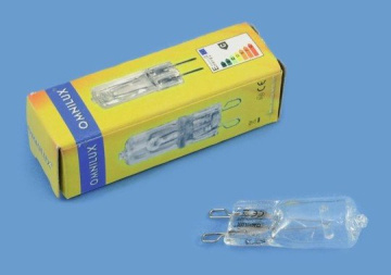 Omnilux 240V/52W G9 JCD 1000h 2800K čirá