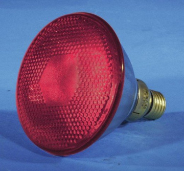 Omnilux PAR 38 230V/80W FL E27 červená