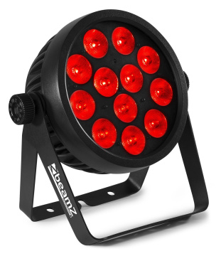 BeamZ Professional BAC508 Aluminum LED PAR 12x14W HECL RGBA-UV-CW-WW, DMX, černý