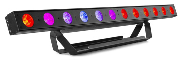 BeamZ Professional LCB155 LED Bar 12x 12W HCL RGBAW-UV LED, DMX