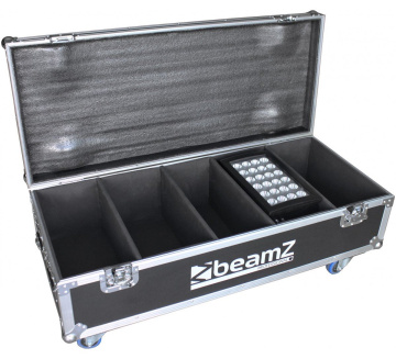 BeamZ Professional BeamZ FL4 Flightcase pro 4x Star-Color 240/360 Wash Lights