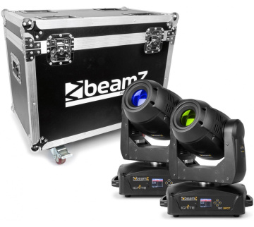 BeamZ Professional Ignite 180 Spot LED Moving Head Sada 2ks s přepravním casem