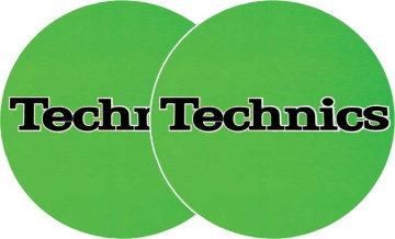 Zomo 2x Slipmats Technics Green
