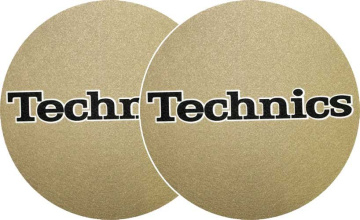 Zomo 2x Slipmats Technics Gold