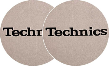 Zomo 2x Slipmats Technics Silver