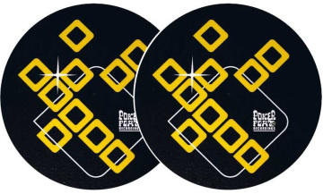 Zomo 2x Slipmats Poker Flat