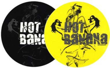 Zomo 2x Slipmats Hot Banana