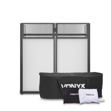 Vonyx DB4 Pro DJ Booth System, skládací DJ pult