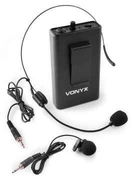 Vonyx BP12 Bodypack microphone set 864.5 MHz
