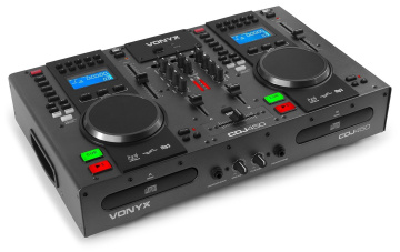 Vonyx CDJ450 Twin Top CD/MP3/USB Player/Mixer With BT