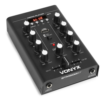 Vonyx STM500BT 2-Channel Mixer USB/MP3/BT