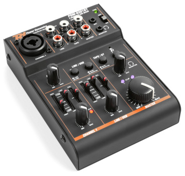 Power Dynamics PDM-D301BT 3-Channel USB Mixer