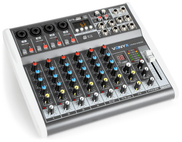 Vonyx VMM-K802 8-Channel Music Mixer With DSP