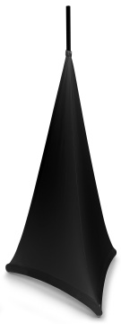 BeamZ LSS12B Kryt stojanu reproduktoru černý 120cm