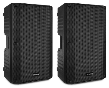 Vonyx VSA120S Active Stereo Speaker SET 12”
