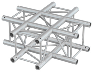 BeamZ Professional P30-C41 Truss 4 way X-junction 0,5m