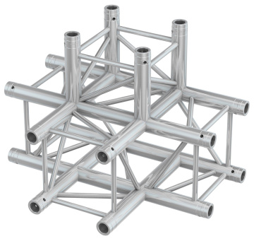 BeamZ Professional P30-T42 Truss 4 way T-junction 0,5m