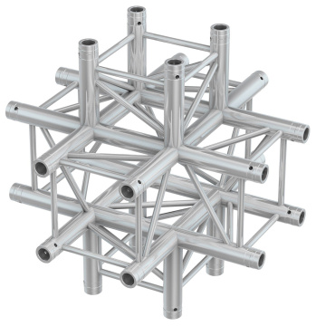 BeamZ Professional P30-C60 Truss 6 way X-junction 0,5m