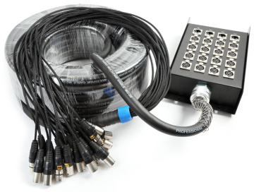 Power Dynamics CX164 Stage Snake 16-IN 4-OUT XLR 30 Metres