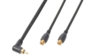 Power Dynamics CX143 Cable 1X RCA Male - 2X RCA Female 0,3M