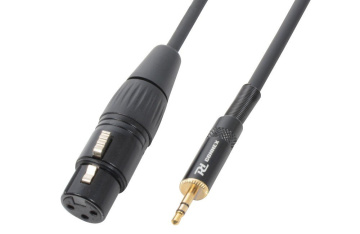 Power Dynamics CX50-05 Cable XLR Female - 3.5 mm Stereo 0.5M