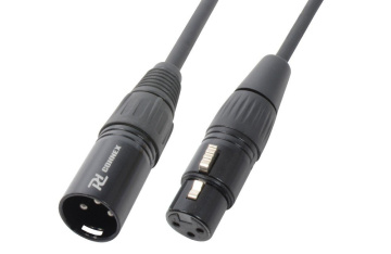 Power Dynamics CX35-05 Cable XLR Male - XLR Female 0.5M Black